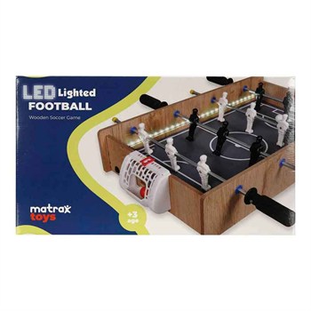 Matrax Ledli Ahşap Masa Maçı