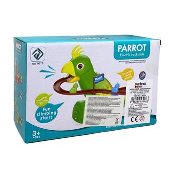 Matrax Pilli Kaydırak Papağan Müzikli Oyuncak