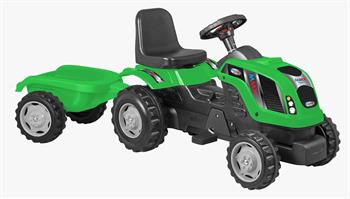 Micromax Unisex Çocuk Römorklu Pedallı Traktör Mmx Yeşil