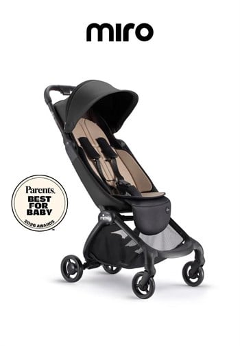 Mima Miro Kabin Boy Bebek Arabası Black ( Ön Bar + Adaptör Kit ) Hediyeli