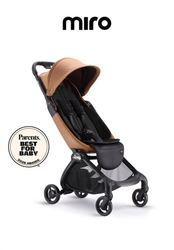 Mima Miro Kabin Boy Bebek Arabası Mocha ( Ön Bar + Adaptör Kit ) Hediyeli
