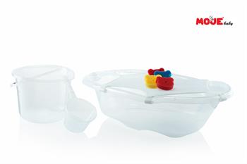 Moje 5li Banyo Küvet Seti  Beyaz