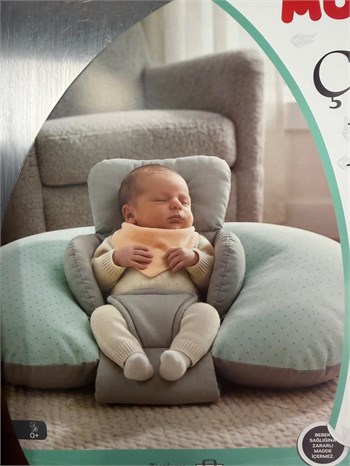 Moje Çok Fonksiyonlu Bebek Minderi Polka Sarı