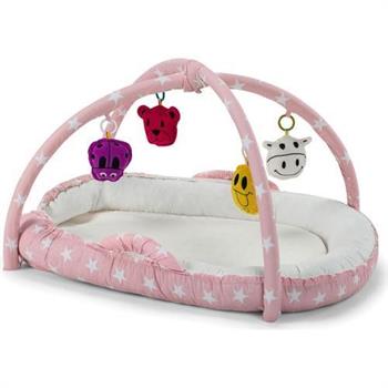 Moje Eglenceli Uyku Yatağı Pembe