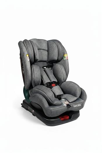 Moje locos 360 Derece Dönebilen (0-36) kg İsofixli Çocuk Oto Koltuğu Gri