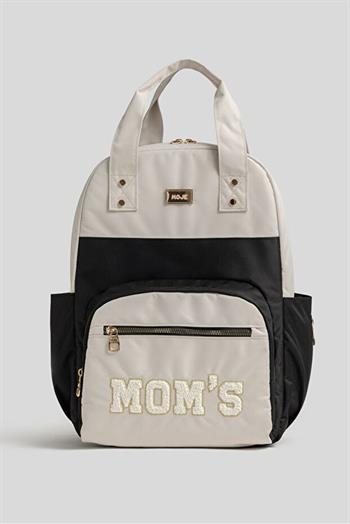Moje Moms Anne Bebek Sırt Çantası Gri-Kahve