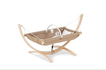 Moje Moon Ahşap Bebek Hamak Beşik Bebek Hamağı Gold