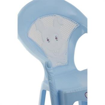 Moje Tavşanlı Sandalye Mavi