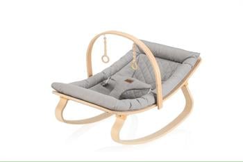 Moje Tokyo Wooden Ahşap Oyuncaklı Ana Kucağı Ana Dizi Gri