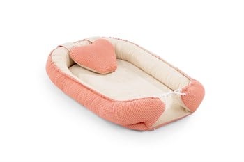 Moje Waffle Baby Nest Mercan