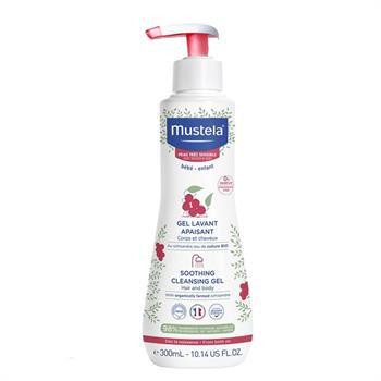 Mustela Soothing Cleansing Gel 300 ml Hassas Ciltler Için Bebek Şampuanı