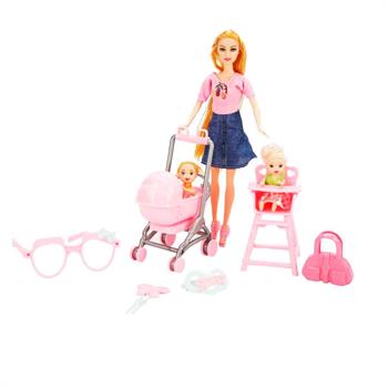 Oydaş Oyuncak Cindy Doll Pusetli Mama Sandalyeli Bebek