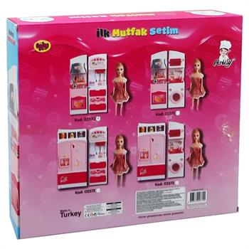 Oydaş Oyuncak İlk Mutfak Setim 2li Fırın Çekmeceli Bebekli