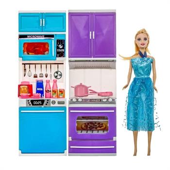 Oydaş Oyuncak Karlar Ülkesi 2 Li Fırın Bulaşık Bebekli