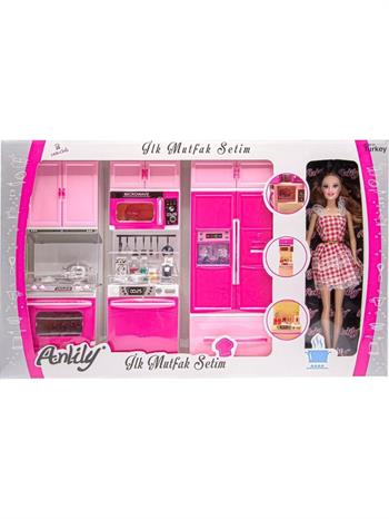 Oydaş Oyuncak Sunman Anlily Bebek + 3lü Mutfak Seti 02322
