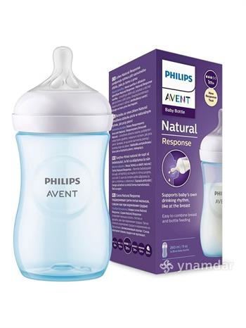 Philips Avent Natural Response PP Pembe Biberon 1+ Ay 260 ml SCY903/11