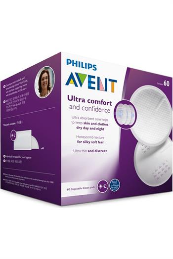 Philips Avent Tek Kullanımlık Göğüs Pedleri 60lı Scf254/60