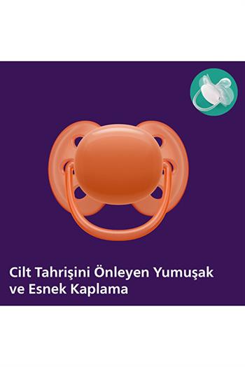 Philips Avent Ultra Soft Emzik 18+ Ay, 2li Unisex, SCF093/01