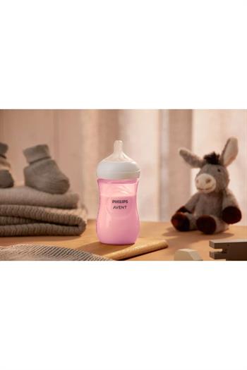 Philips Natural Response PP Pembe Biberon 1+ Ay 260 ml SCY903/11
