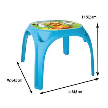 Pilsan İki Sandalyeli King Masa Kırmızı