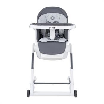Prego 4029 Trio Plus Elektirikli Mama Sandalyesi Gri