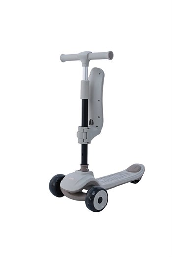 Prego Bluetooth Özellikli Işıklı Katlanabilir Nitro Scooter Bej K605-1