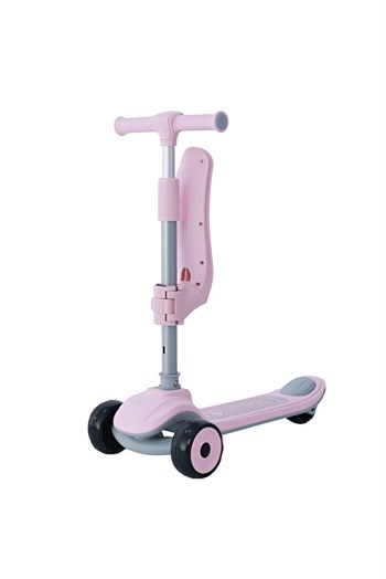 Prego Bluetooth Özellikli Işıklı Katlanabilir Nitro Scooter Pembe K605
