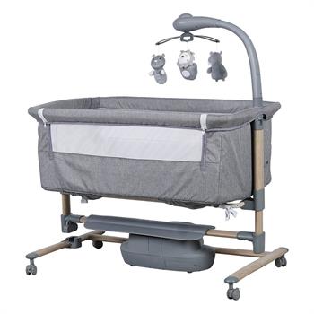 Prego Carmela Anne Yanı Elektrikli Beşik 4091 Gri