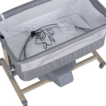 Prego Carmela Anne Yanı Elektrikli Beşik 4091 Gri