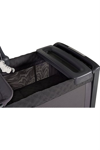 Prego Granada Otomatik Katlanabilen Anne Yanı Oyun Parkı Beşik 8077 Füme