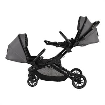 Prego İbiza Plus I-Size Travel Sistem Bebek Arabası 2420 Gri ( Oto Koltukları Dahildir )