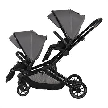 Prego İbiza Plus I-Size Travel Sistem Bebek Arabası 2420 Gri ( Oto Koltukları Dahildir )