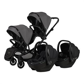 Prego İbiza Plus I-Size Travel Sistem Bebek Arabası 2420 Gri ( Oto Koltukları Dahildir )