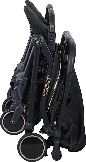 Prego London İkiz Bebek Arabası 2236 Siyah