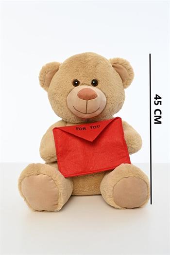 Pufu Toys 40 Cm Mektuplu  Ayıcık (32) 04014
