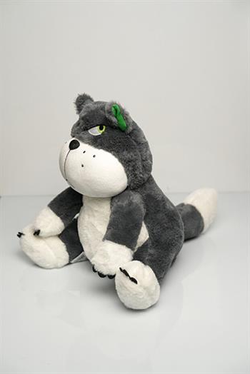 Pufu Toys 45 Cm Peluş Sinirli  Kedi Sabri (32) 03100