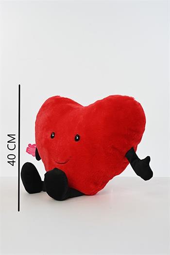 Pufu Toys 60 Cm Peluş  Kalp (48) 04019