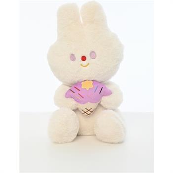 Pufu Toys Peluş 40 Cm Dondurmalı Tavşan 03014
