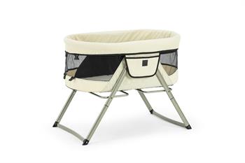 Baby Bushuo Midi Xl Bed Side Alüminyum Portatif Katlanır Beşik C00100 Bej