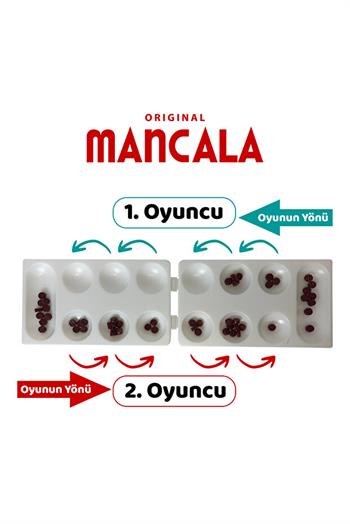Redka Plastik Mangala - Mancala Stratejik Akıl Ve Zeka Oyunu