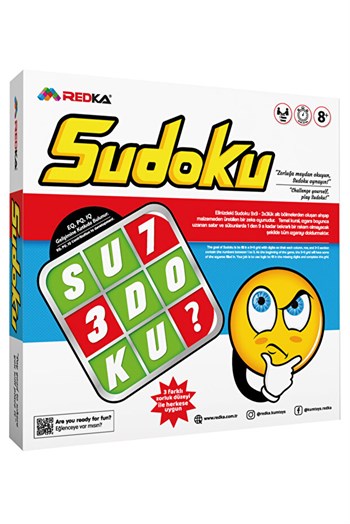 Redka Sudoku Zeka Mantık ve Strateji ve Akıl Oyunu