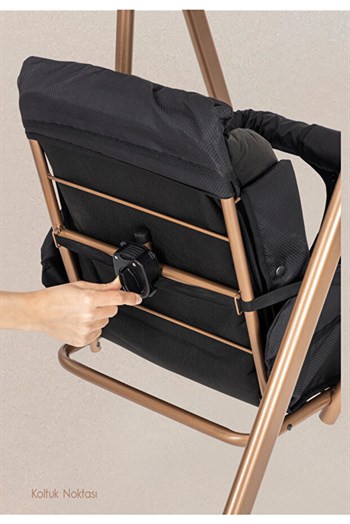 Rival Candy Salıncak Siyah Siyah RV128-S-S