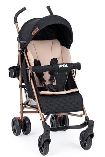 Rival Rv112-G-S Paris Baston Bebek Arabası Gold Siyah