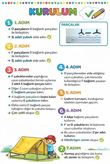 Sarp Prenses Çadır Role Play Ürünü