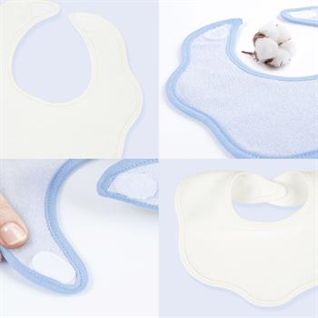 Sevi Bebe 2Li Havlu Önlük - Mavi 35-1