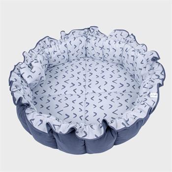 Sevi Bebe 3 İn 1 Bebek Yatağı Çentik Desen