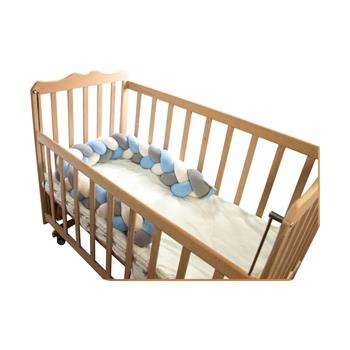 Sevi Bebe 3 İn 1 Çok Fonksiyonlu Örgü Yatak & Kenar Koruyucu - Mavi 521-1