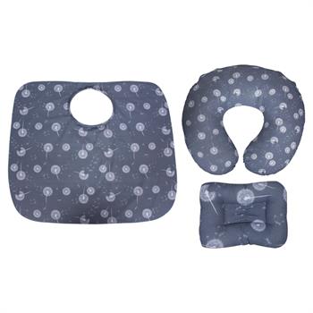 Sevi Bebe 3Lü Emzirme Seti - Uç Uç Desen 75-90