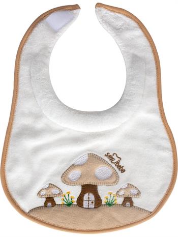 Sevi Bebe Ağız Salgı Önlüğü - Mantar 50-114