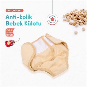 Sevi Bebe Antikolik Bebek Külotu - Ekru 684-5
